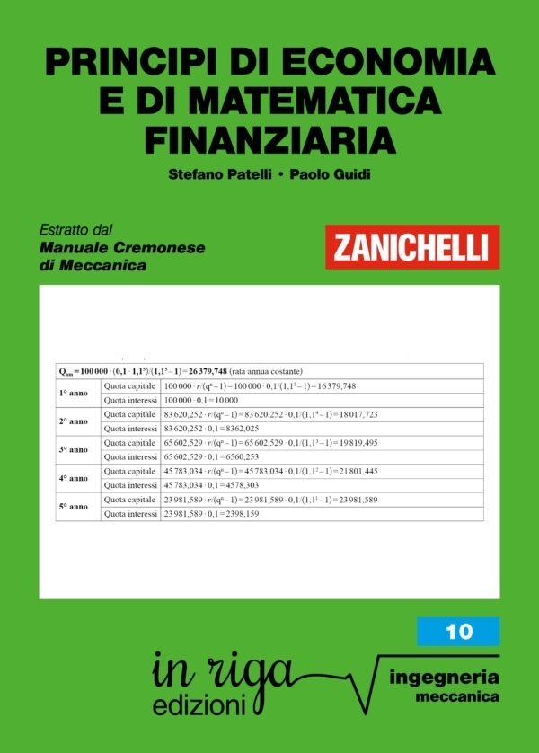 Stefano Patelli, Principi di economia e matematica finanziaria - Ebook in formato Kindle
