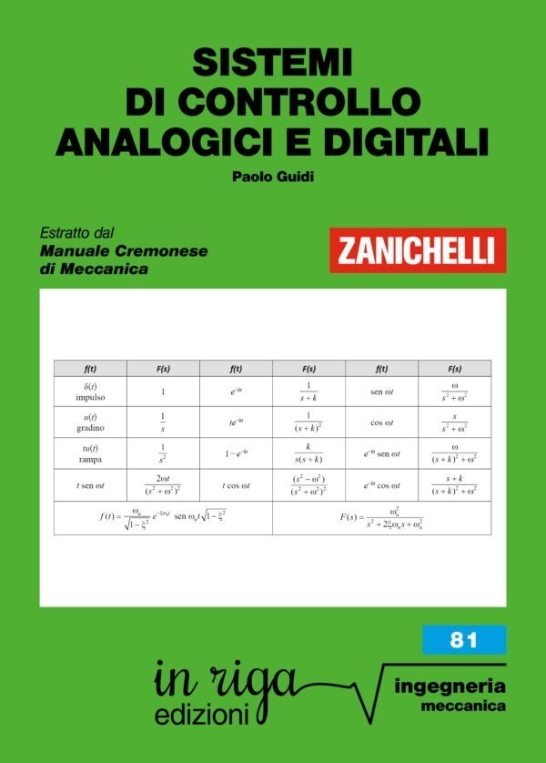 Paolo Guidi, Sistemi di controllo analogici e digitali - Ebook in formato Kindle